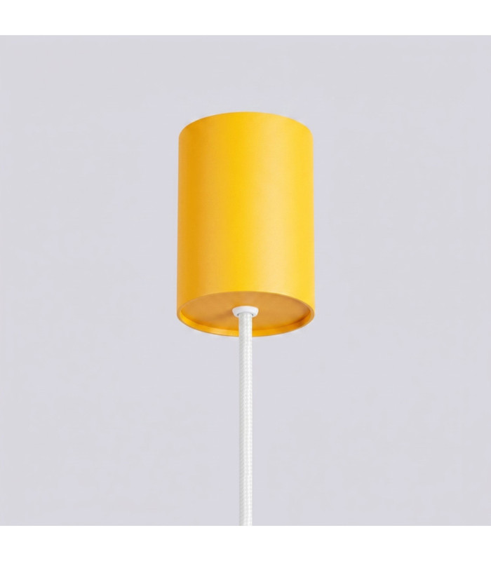 Halo Slim Pendant Ceiling Light Yellow 1x G9-7