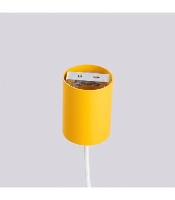 Halo Slim Pendant Ceiling Light Yellow 1x G9-9