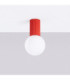 Halo Globe Ceiling Light Red IP44 1x G9-3