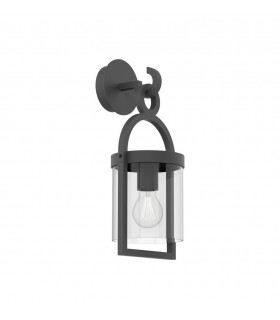 Wall Lamp, 1 x E27, IP54, Anthracite - 1