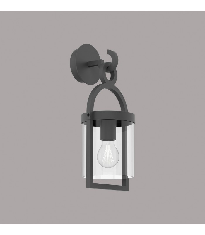 Wall Lamp, 1 x E27, IP54, Anthracite - 3