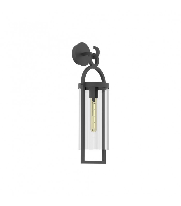 Wall Lamp, 1 x E27, IP54, Anthracite - 1