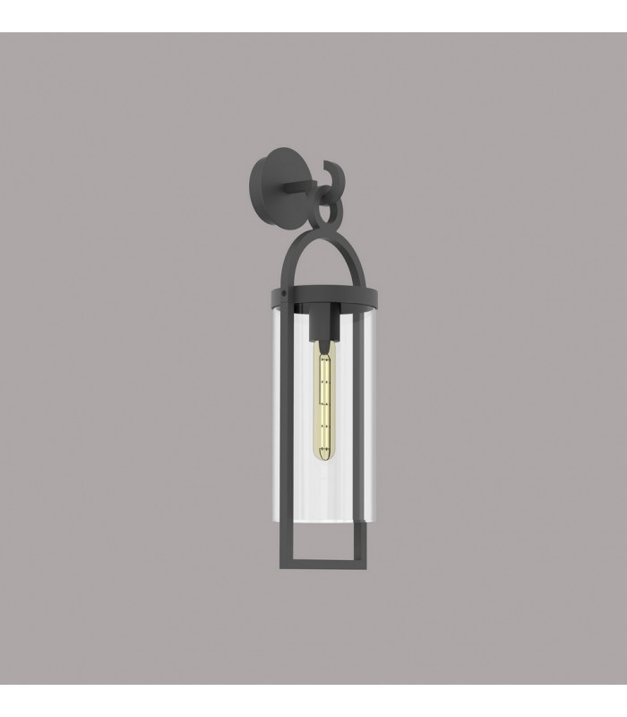 Wall Lamp, 1 x E27, IP54, Anthracite - 3
