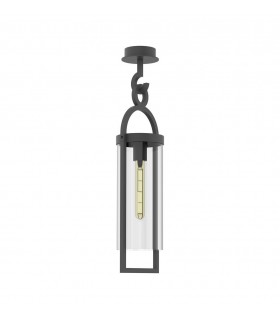 Ceiling, 1 x E27, IP54, Anthracite - 1