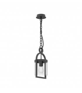 Ceiling Pendant, 1 x E27, IP54, Anthracite - 1