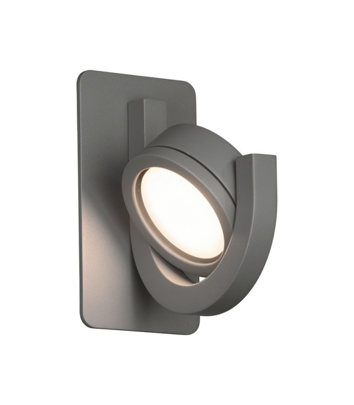 Wall Lamp, 1 x GX53, IP54, Anthracite - 5