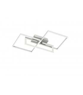 Ceiling, Dimmable, 48W LED, 3000K, 3840lm, IP20, Matt White - 1