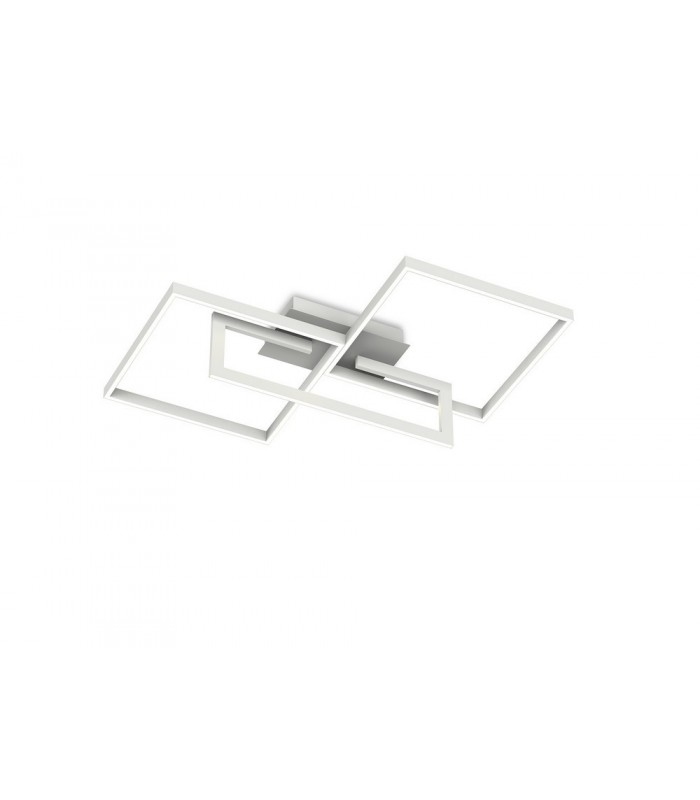 Ceiling, Dimmable, 48W LED, 3000K, 3840lm, IP20, Matt White - 1