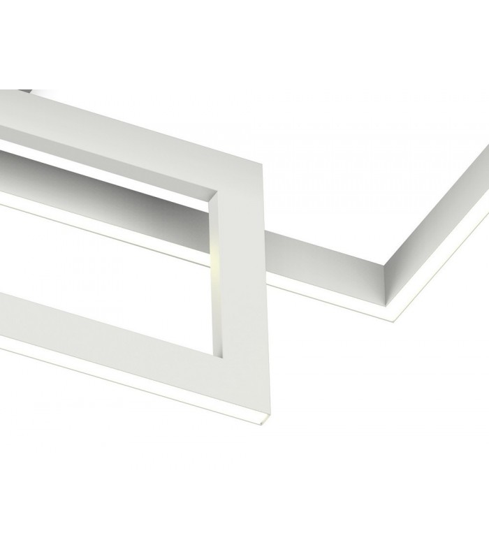 Ceiling, Dimmable, 48W LED, 3000K, 3840lm, IP20, Matt White - 6