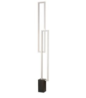 Floor Lamp, 48W LED, 3000K, 3840lm, IP20, Matt White - 1