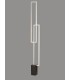 Floor Lamp, 48W LED, 3000K, 3840lm, IP20, Matt White - 3