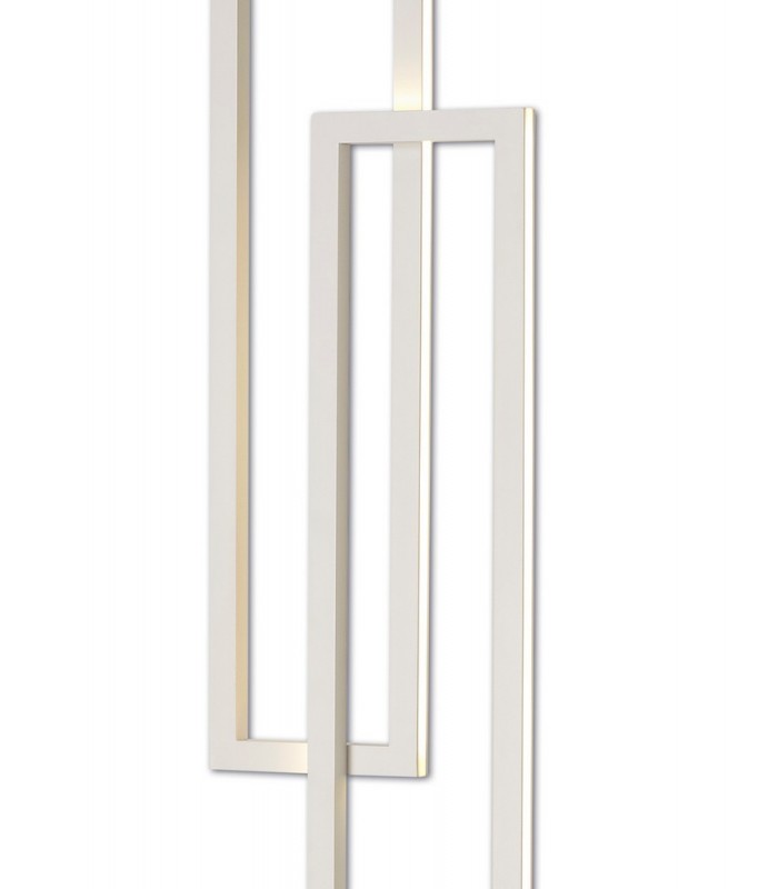 Floor Lamp, 48W LED, 3000K, 3840lm, IP20, Matt White - 5