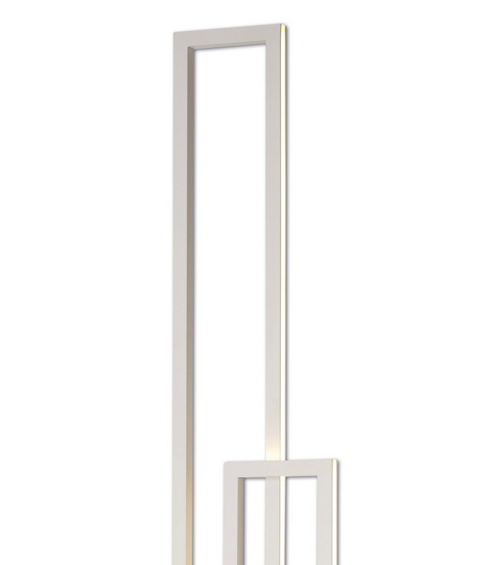 Floor Lamp, 48W LED, 3000K, 3840lm, IP20, Matt White - 6