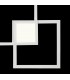 Flush Wall Lamp, 48W LED, 3000K, 3600lm, White - 8