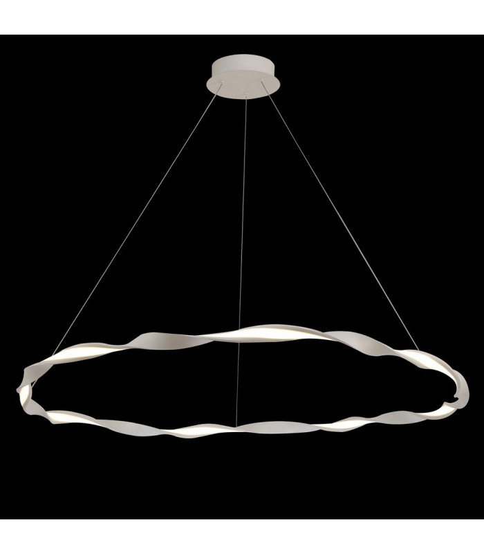 Ceiling Pendant, 46W LED, 3000K, 3220lm, IP20, Sand White - 3