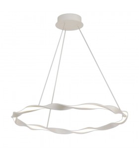 Ceiling Pendant, 36W LED, 3000K, 2520lm, IP20, Sand White - 1