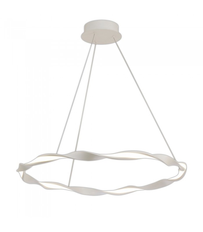Ceiling Pendant, 36W LED, 3000K, 2520lm, IP20, Sand White - 1