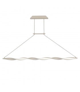 Ceiling Pendant, 33W LED, 3000K, 2310lm, IP20, Sand White - 1