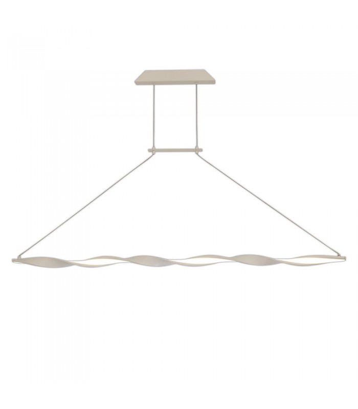 Ceiling Pendant, 33W LED, 3000K, 2310lm, IP20, Sand White - 1