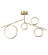 Ceiling, 42W LED, 3000K, 3150lm, IP20, Satin Gold - 1