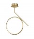 Ceiling, 25W LED, 3000K, 1875lm, IP20, Satin Gold - 1