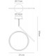 Ceiling, 25W LED, 3000K, 1875lm, IP20, Satin Gold - 2