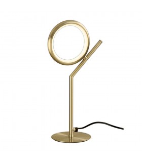 Table Lamp, 8W LED, 3000K, 600lm, IP20, Satin Gold - 1