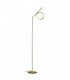 Floor Lamp, 12W LED, 3000K, 900lm, IP20, Satin Gold - 1