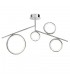 Ceiling, 42W LED, 3000K, 3150lm, IP20, Chrome - 1