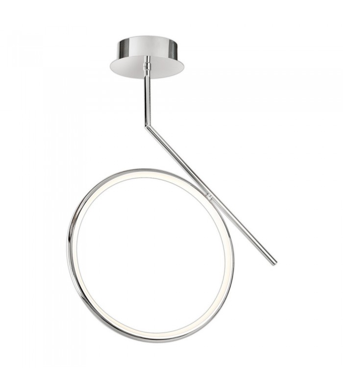 Ceiling, 25W LED, 3000K, 1875lm, IP20, Chrome - 1