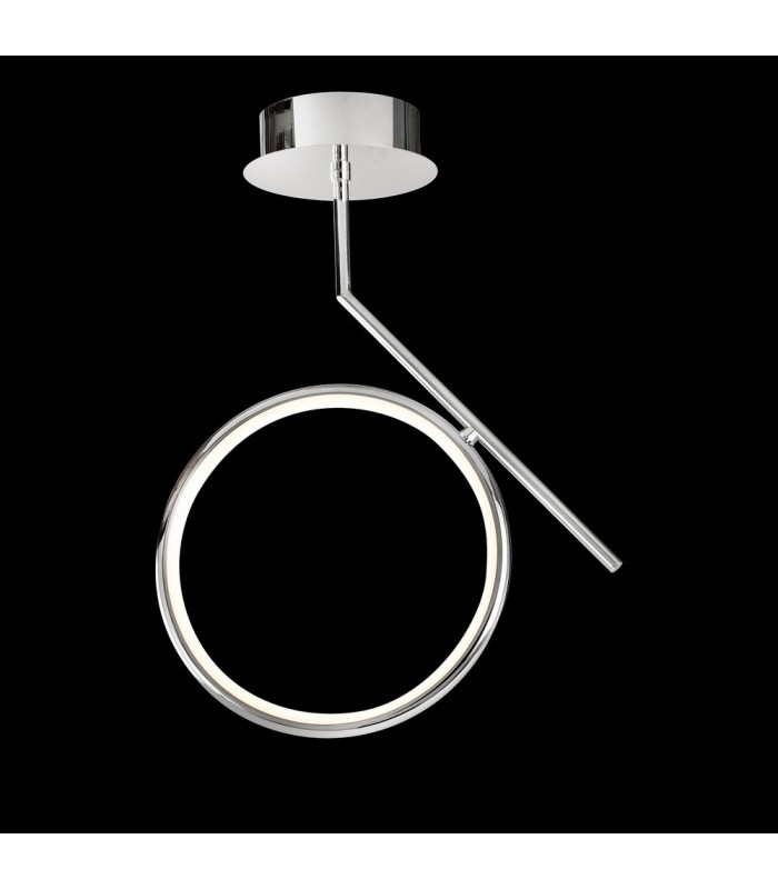 Ceiling, 20W LED, 3000K, 1500lm, IP20, Chrome - 3