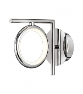 Wall Lamp, 8W LED, 3000K, 600lm, IP20, Chrome - 1