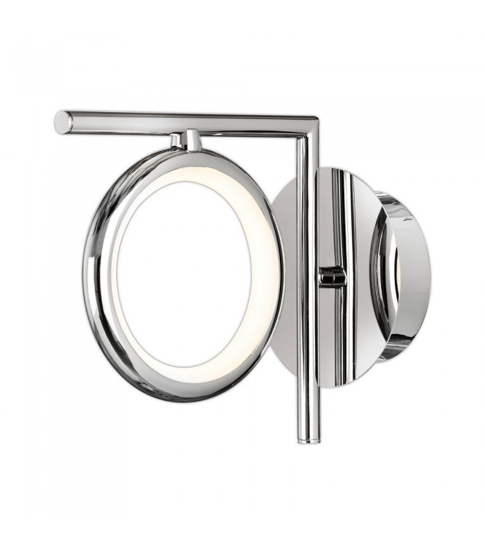 Wall Lamp, 8W LED, 3000K, 600lm, IP20, Chrome - 1