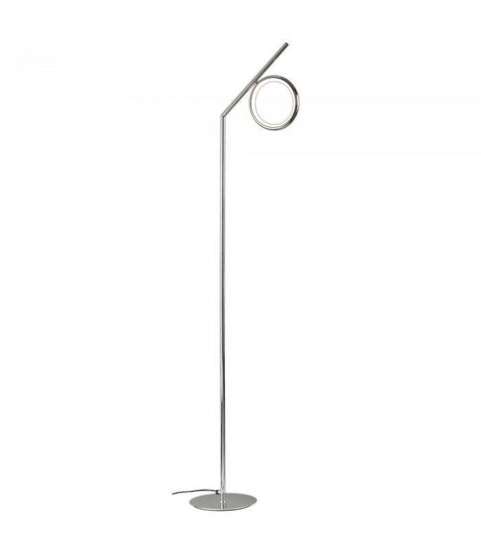 Floor Lamp, 12W LED, 3000K, 900lm, IP20, Chrome - 1
