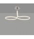 Ceiling, 40W LED, 3000K, 3000lm, IP20, Chrome - 3