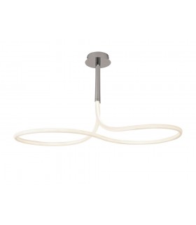 Ceiling, 50W LED, 3000K, 3750lm, IP20, Chrome - 1