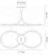 Ceiling, 50W LED, 3000K, 3750lm, IP20, Chrome - 2