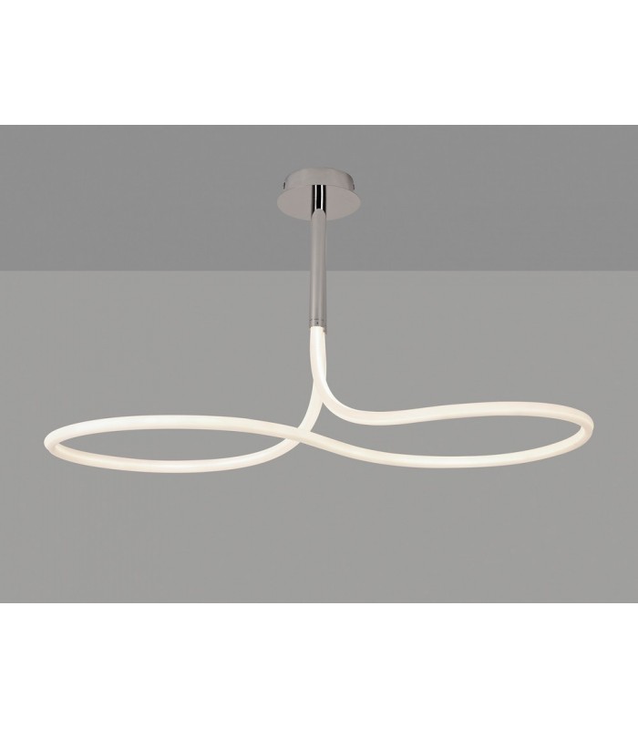 Ceiling, 50W LED, 3000K, 3750lm, IP20, Chrome - 3