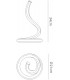 Table Lamp, 12W LED, 3000K, 900lm, IP20, Chrome - 2