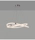 Ceiling, 60W LED, 3000K, 4500lm, IP20, Chrome - 3