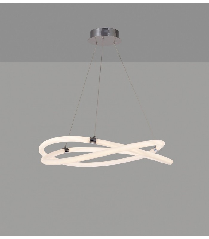 Ceiling, 60W LED, 3000K, 4500lm, IP20, Chrome - 3