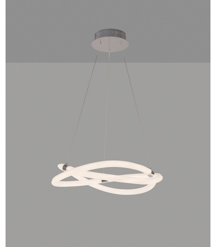II Ceiling, 42W LED, 3000K, 3150lm, IP20, Chrome - 3