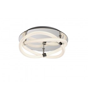 Ceiling, 30W LED, 3000K, 2250lm, IP20, Chrome - 1