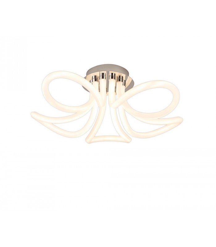 Ceiling, 60W LED, 3000K, 4500lm, IP20, Chrome - 1