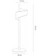 1 Light Table Lamp, 6W LED, 3000K, 450lm, Sand White - 2