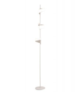 3 Light Floor Lamp, 36W LED, 3000K, 2700lm, Sand White - 1