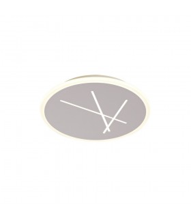 Ceiling 37cm Round, 30W LED, 4000K, 2100lm, Sand White - 1