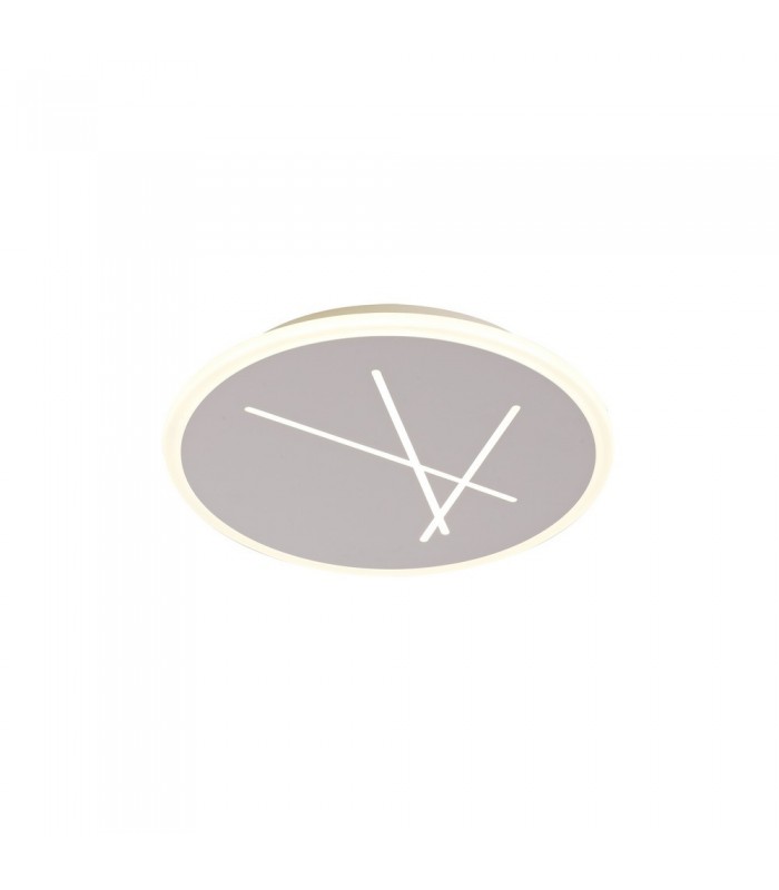 Ceiling 37cm Round, 30W LED, 4000K, 2100lm, Sand White - 1