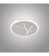 Ceiling 37cm Round, 30W LED, 4000K, 2100lm, Sand White - 3