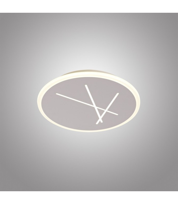 Ceiling 37cm Round, 30W LED, 4000K, 2100lm, Sand White - 3